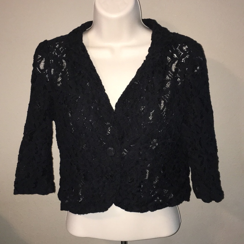 Lace Poetry Cover Up Blazer